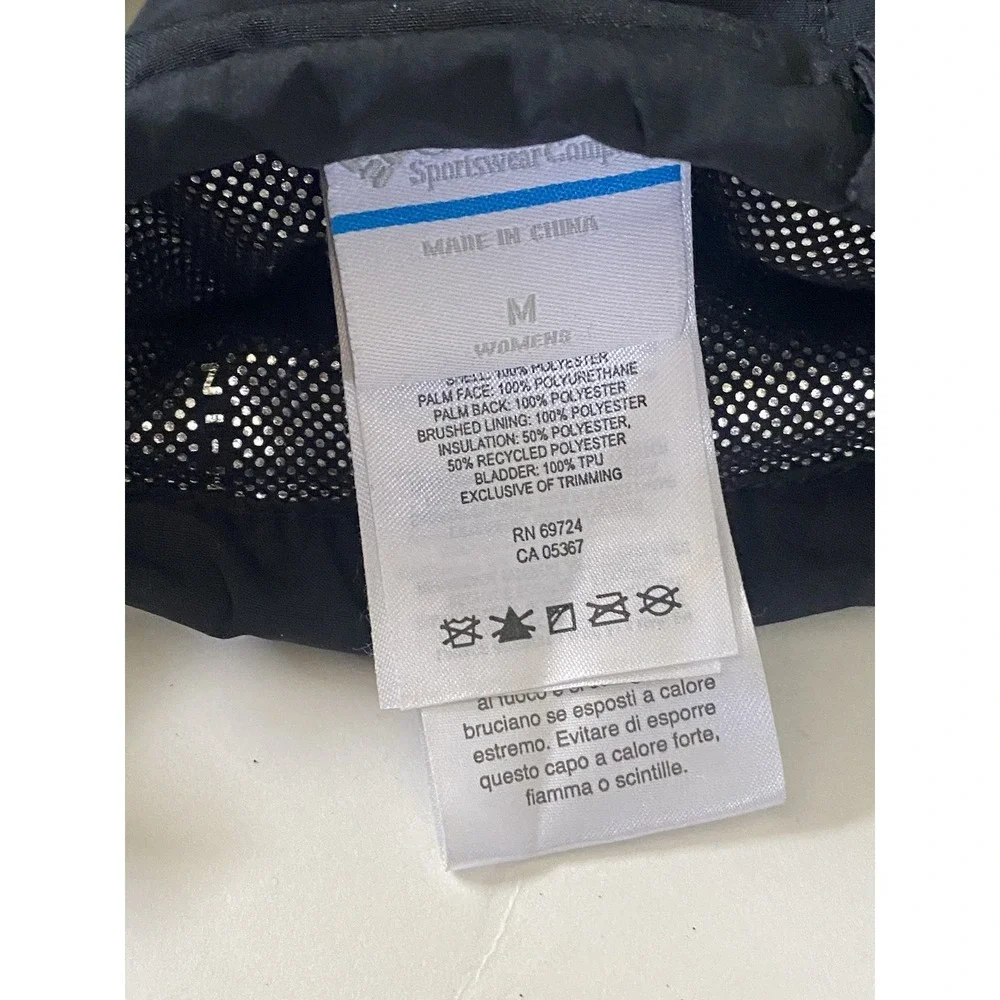 Columbia Winter Ski Gloves. Women's Medium
